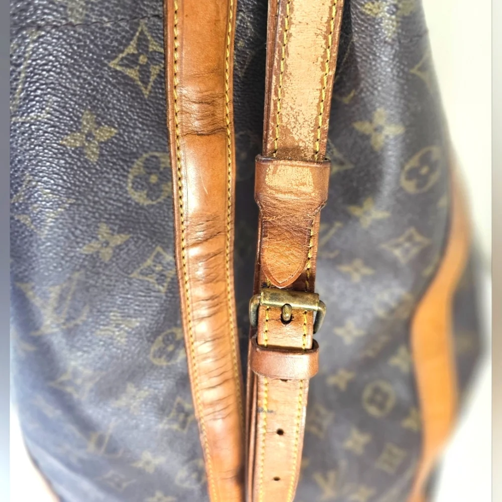Louis Vuitton Monogram Canvas Bucket Backpack in Brown and Tan